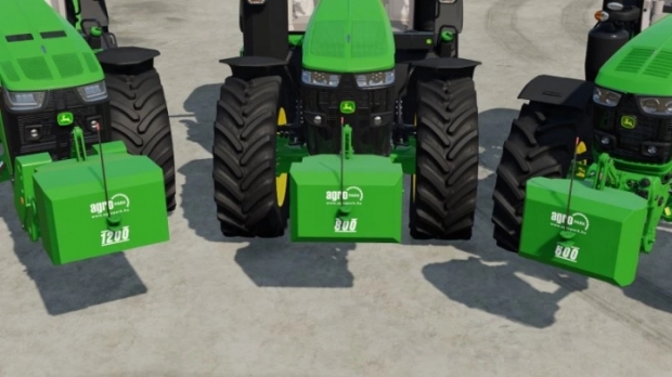 FS22 - Agropark Weights V1.0