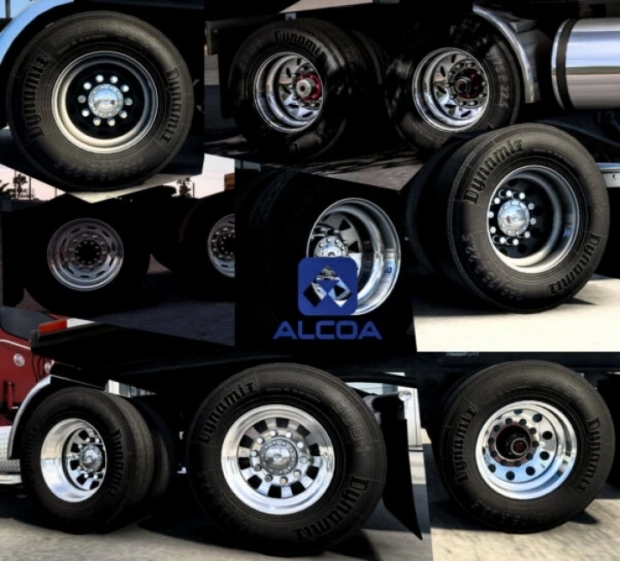 ATS - Alcoa Rims Pack V1.0 (1.43.x)