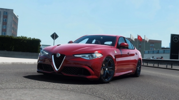 ETS2 - Alfa Romeo Giulia V1R91 (1.43.x)