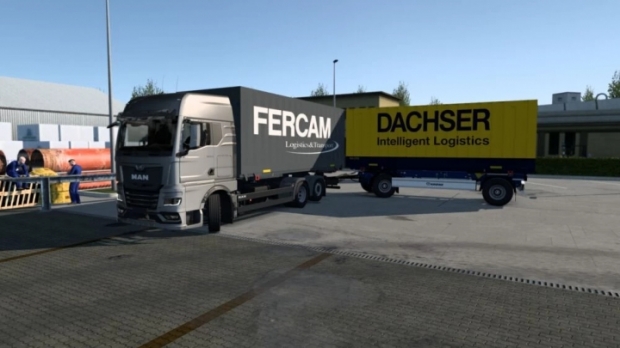ETS2 - BDF System Addon for MAN TGX 2020 (1.43.x)