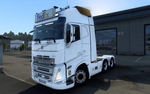 ETS2 - Big Lightbox Volvo FH5 2020 Fedex V1.0 (1.43.x) | Euro Truck ...