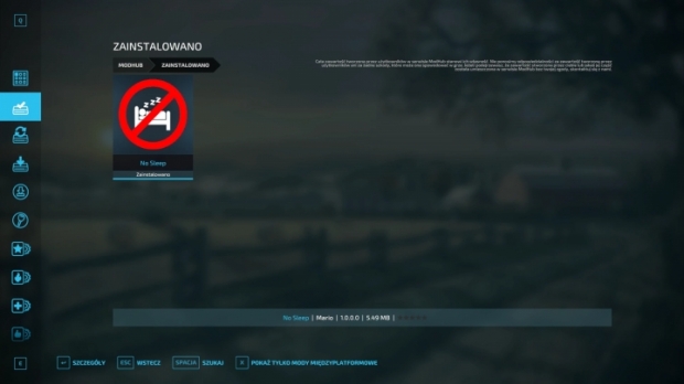FS22 - Blokada Spania (No Sleep) V1.0