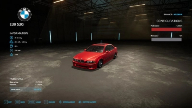 FS22 - BMW E39 V1.0