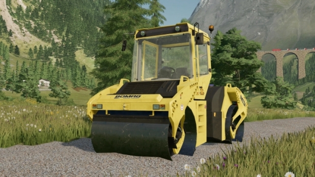 FS22 - Bomag Roller Compactor V1.0.0.1