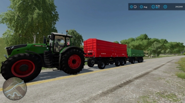 FS22 - Brantner DD 24073 85K Tons -  45K Tons V4.0