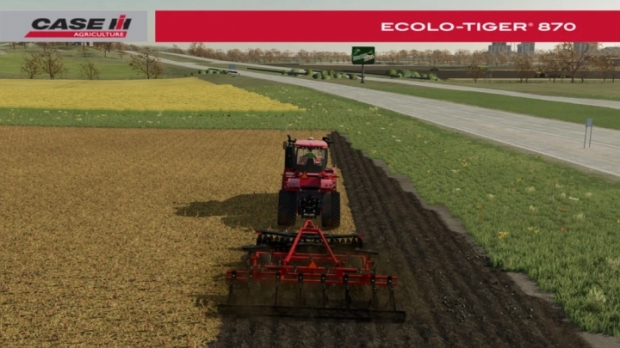 FS22 - Case IH 870 Ecolo-Tiger 9 Shank Disk Ripper V1.0