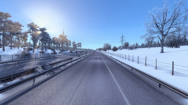 ETS2 - Clean Roads For Frosty Winter V9.0 (1.43.x)