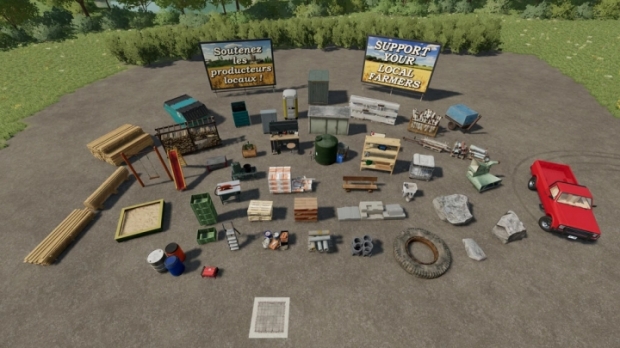 FS22 - Decorative Details Pack V1.0