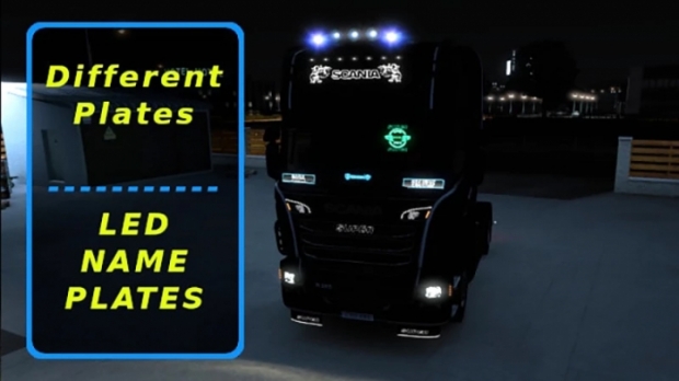 ETS2 - Different Plates (1.43.x)