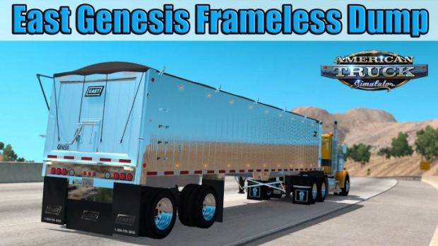 ATS - Dump Trailer East Genesis Frameless V2.7 (1.43.x)