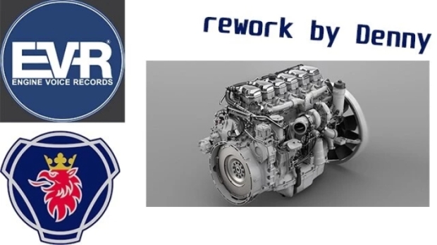 ETS2 - EVR Scania DC12 Engine Sound Rework (1.43.x)