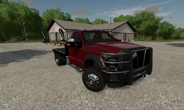 Fs22 Ford F550 Flatbed V10 Farming Simulator 22 Modsclub 0079