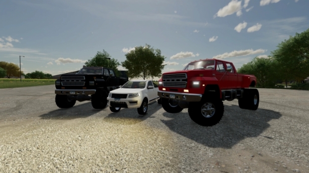FS22 - Ford F800 Crewcab Dually V1.0