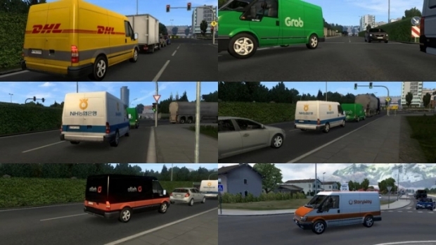 ETS2 - Ford Transit Traffic V2.0 (1.43.x)
