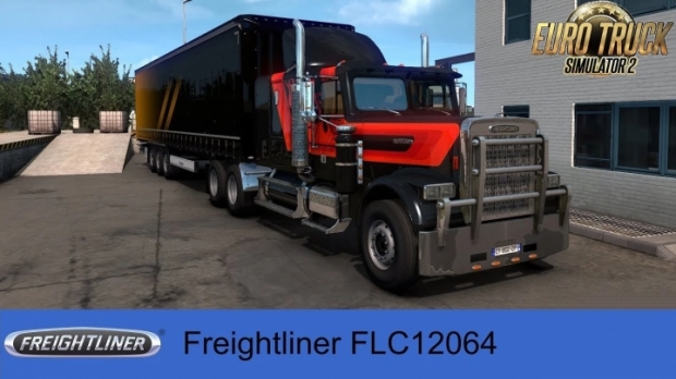 ETS2 - Freightliner FLC12064T V1.0.7 (1.43.x)
