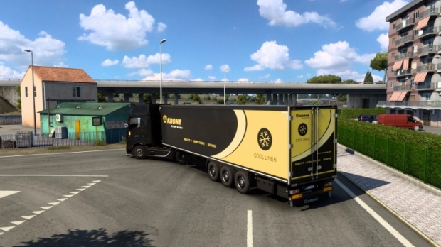 ETS2 - Krone Cool Liner Dark Edition Skin V1.0 (1.43.x)