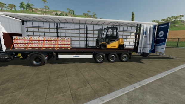 FS22 - Krone Profi LIner with Ramps V1.0