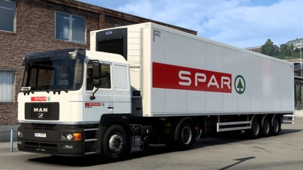 ETS2 - Man F2000 Spar Combo Skin V1.0 (1.43.x)