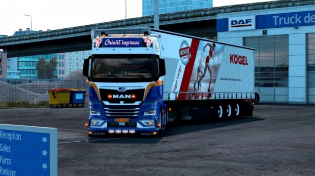ETS2 - Man TGX E6 Orient V1.0 (1.43.x)