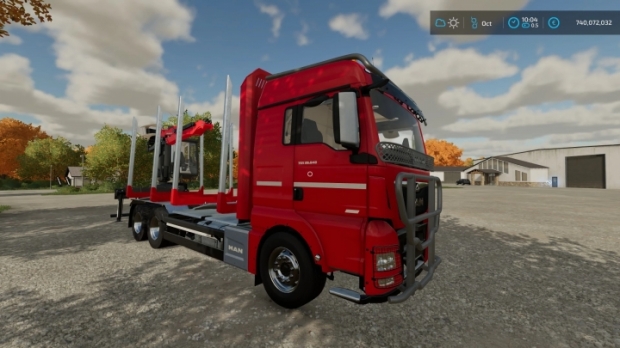 FS22 - Man TGX Forestry Truck V1.0 | Farming Simulator 22 | Mods.club