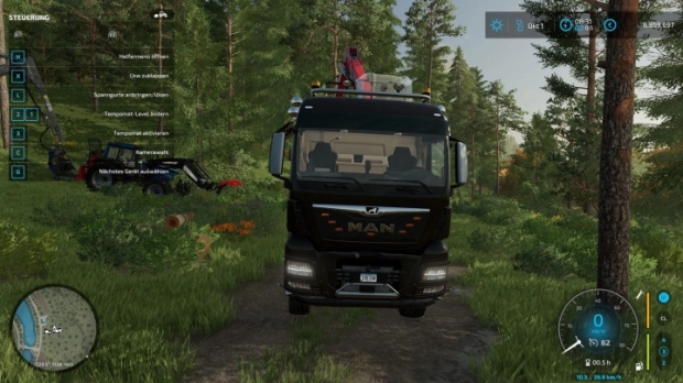 FS22 - Man Tgx Forst Semi V1.0.3