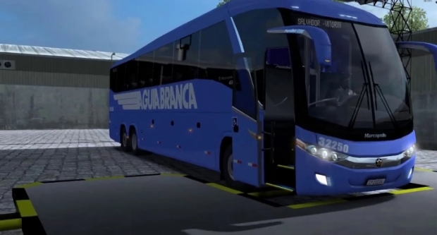ETS2 - Marcopolo G7 1200 Facelift MB O500RSD Euro 5 + DLC G7 1200 6x2 Scania (1.43.x)