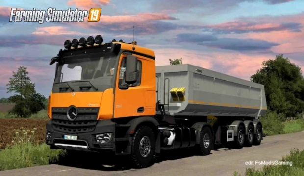 FS19 - Mercedes-Benz Arocs 4x2 Truck V2.0