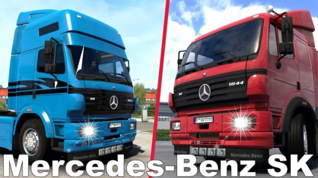 ETS2 - Mercedes-Benz SK Truck V1.01.3 (1.43.x)