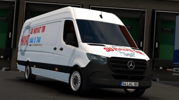 ATS - Mercedes-Benz Sprinter 2021 + Interior V1.9.1 (1.43.x)
