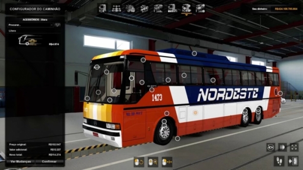 ETS2 - Monobloco O371 Bus (1.43.x)