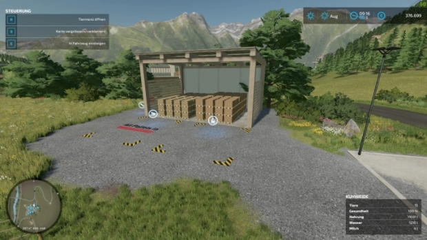 FS22 - Pallet Warehouse - Autoload V1.0