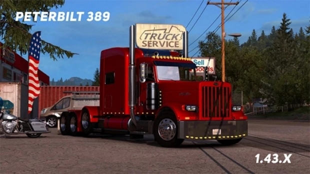 ETS2 - Peterbilt 389 Truck V2.4 (1.43.x)