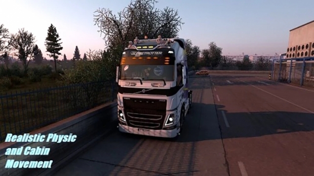 ETS2 - Realistic Physic and Cabin Movement V1.5 (1.43.x)