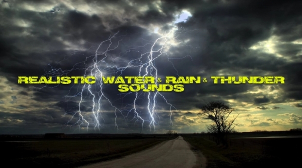 ETS2 - Realistic Water & Rain & Thunder Sounds V5.5 (1.43.x)