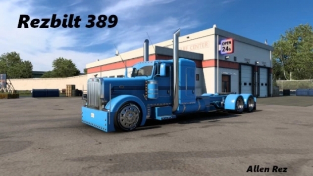 ATS - Rezbilt 389 (Peterbilt 389 Custom) V1.3.4 (1.43.x)