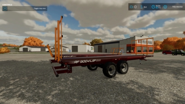 FS22 - Rolland 9004 Bale Trailer V1.0
