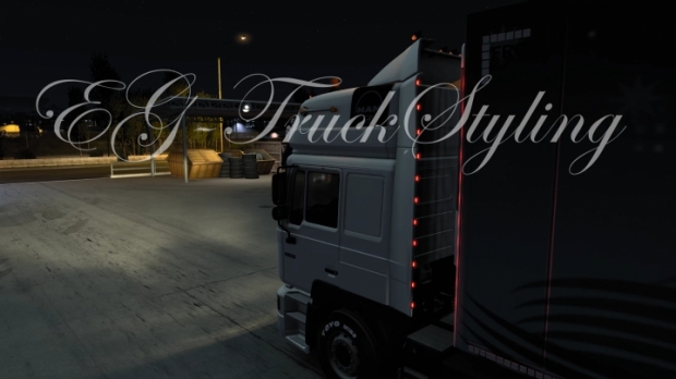 ETS2 - Roofslots for Man F2000 V1.0 (1.43.x)
