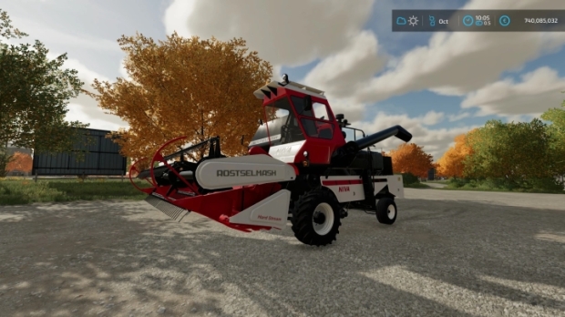 FS22 - Rostselmash Niva Effect V1.0