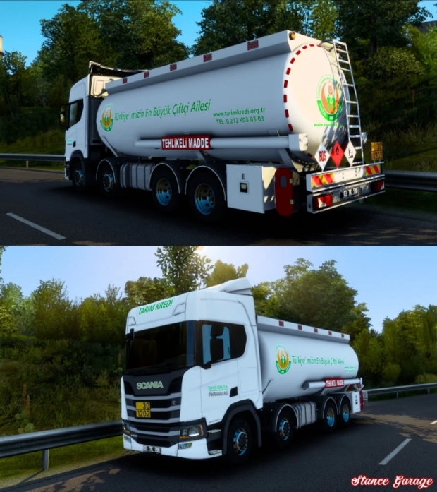 ETS2 - Scania R450 Tanker (1.43.x)