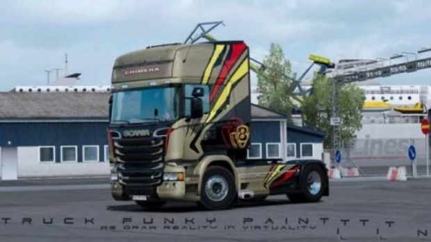 ETS2 - Scania Team Chimera Skinpack (1.43.x)