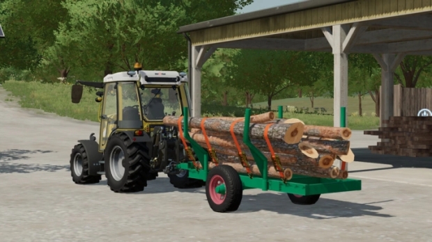 FS22 - Selfmade Forest Trailer V1.0