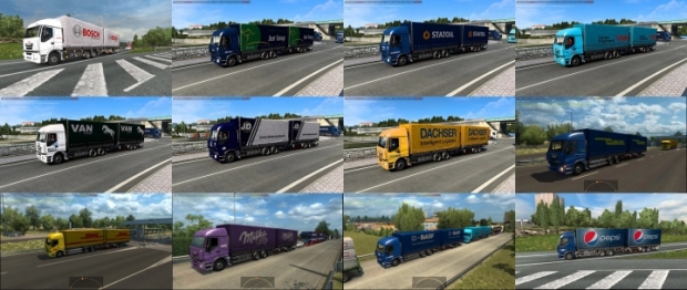 ETS2 - Tandem Traffic Pack V2.0 (1.43.x)