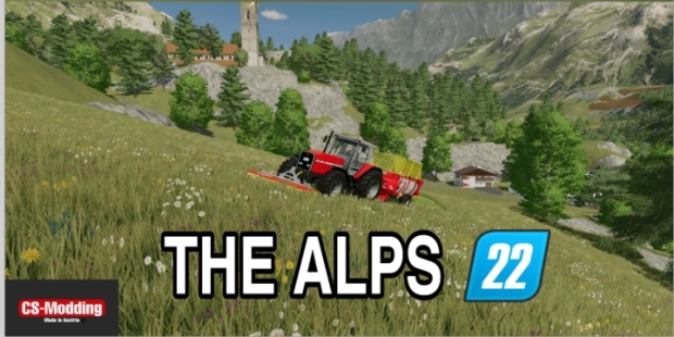 FS22 - The Alps Traffic Pedestrian Splines V1.0