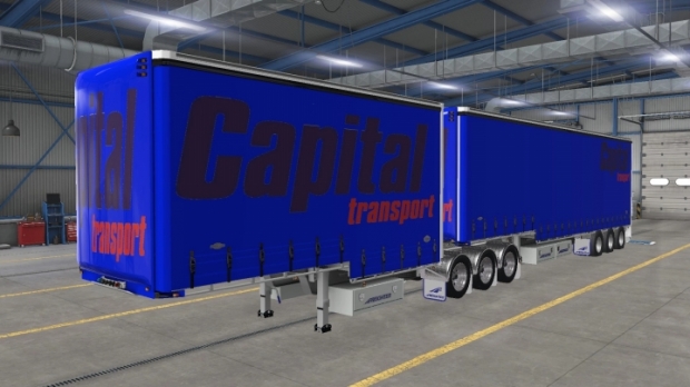 ATS - The Godfathers TSA Drop Deck Trailer Skins Pack V1.3 (1.43.x)