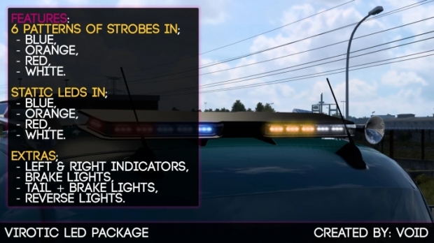 ETS2 - Virotic Led Package V1.4 (1.43.x)