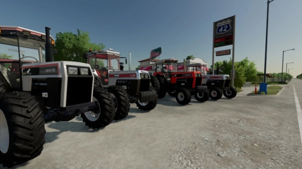 FS22 - White Workhorse 195 V1.0