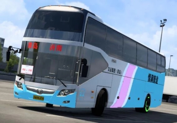ETS2 - Yutong 6127 Qingdao Paintjob Version (1.43.x)