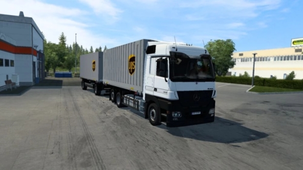ETS2 - BDF System Addon For Mercedes-Benz MP3 (1.43.x)