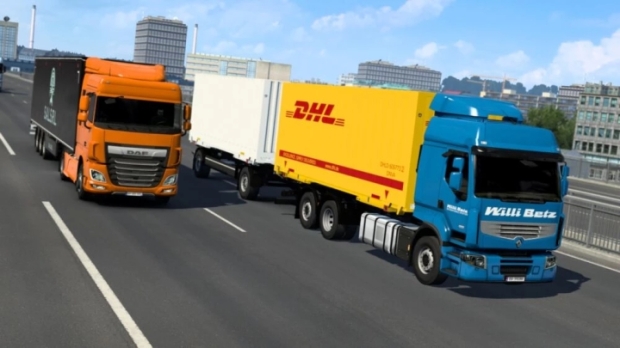 ETS2 - BDF System Addon For Renault T Range/Premium V1.1 (1.43.x)