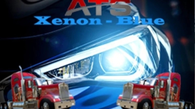 ATS - Blue Xenon Lights V1.2 (1.43.x)